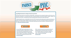 Desktop Screenshot of pacoaching.org